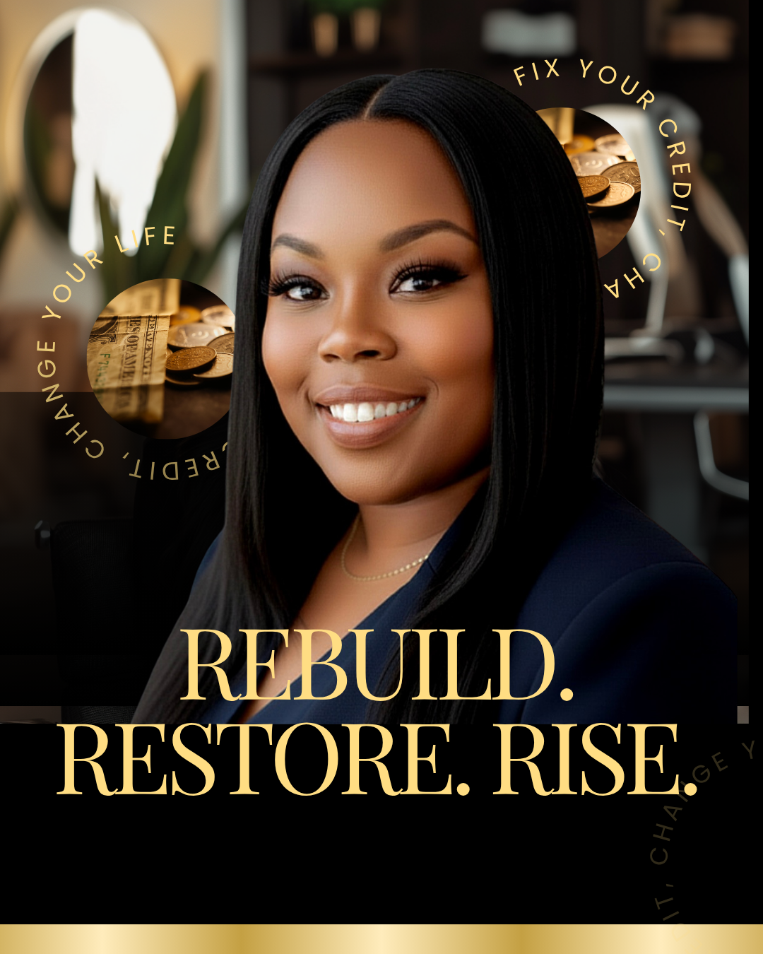 D&D ELITE FINANCIAL GROUP founder credit repair service flyer